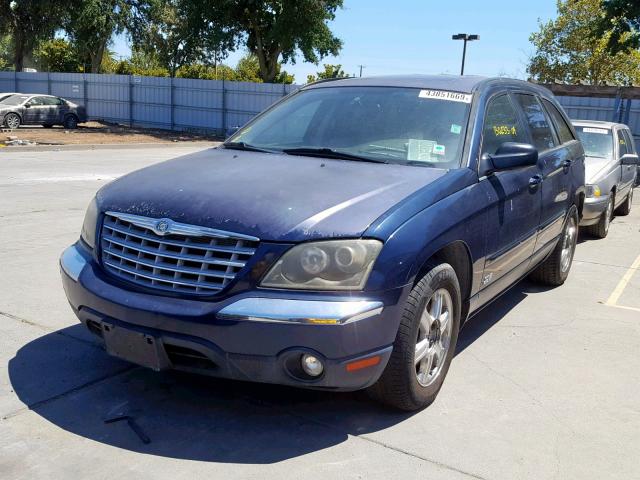 2C8GF68484R387043 - 2004 CHRYSLER PACIFICA BLUE photo 2