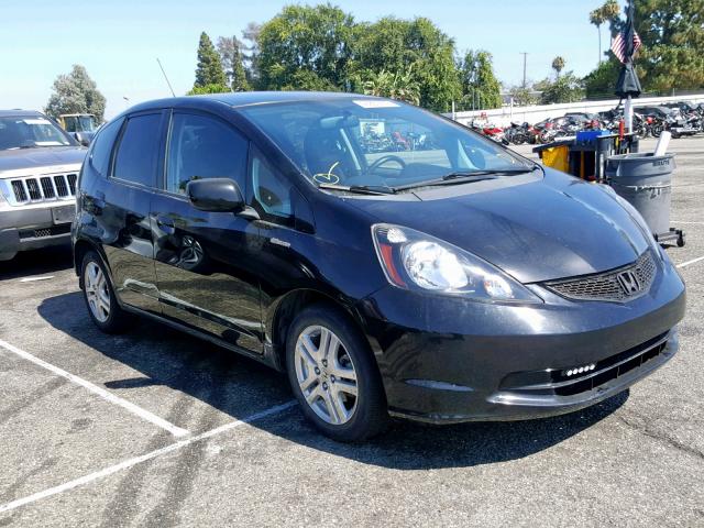 JHMGE87479S057254 - 2009 HONDA FIT SPORT BLACK photo 1