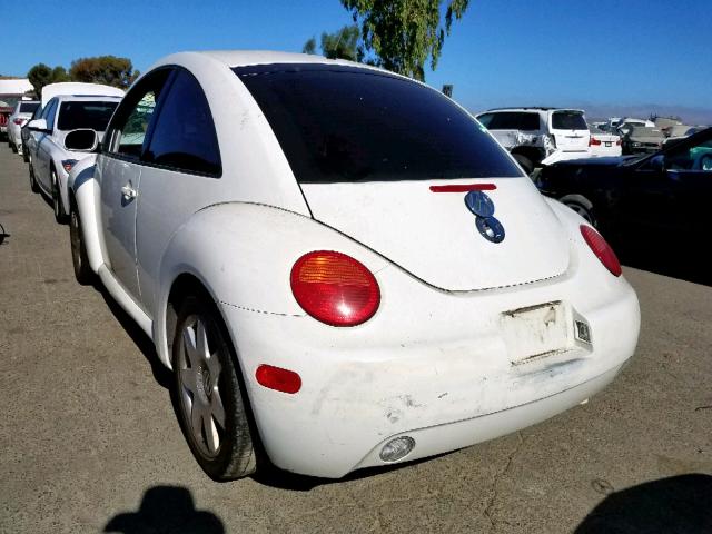 3VWDD21C81M458035 - 2001 VOLKSWAGEN NEW BEETLE Ağ foto 3
