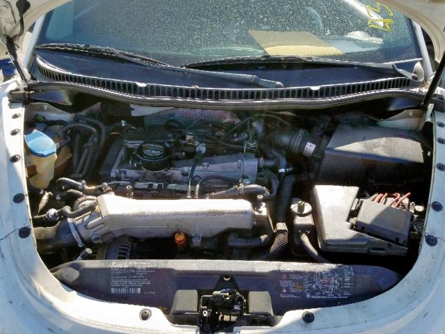 3VWDD21C81M458035 - 2001 VOLKSWAGEN NEW BEETLE Ağ foto 7