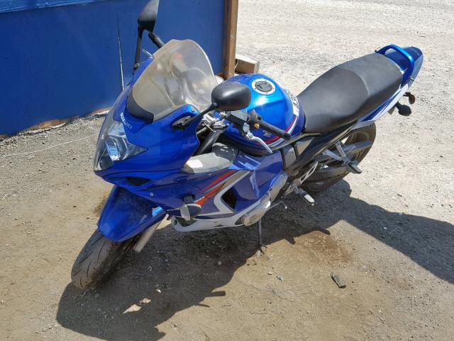 JS1GP74A582101325 - 2008 SUZUKI GSX650 F BLUE photo 2