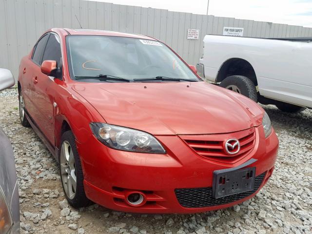 JM1BK323X51255235 - 2005 MAZDA 3 S RED photo 1