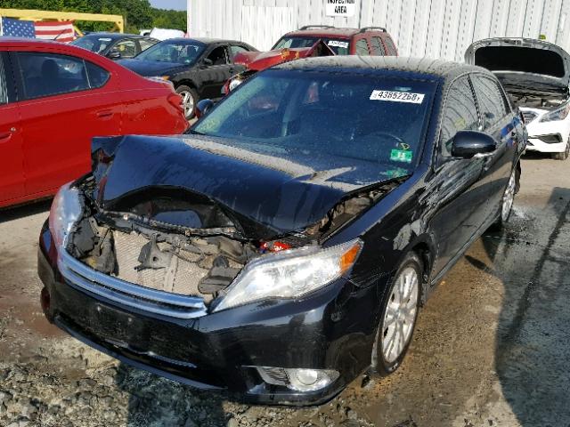 4T1BK3DB4BU439869 - 2011 TOYOTA AVALON BAS BLACK photo 2