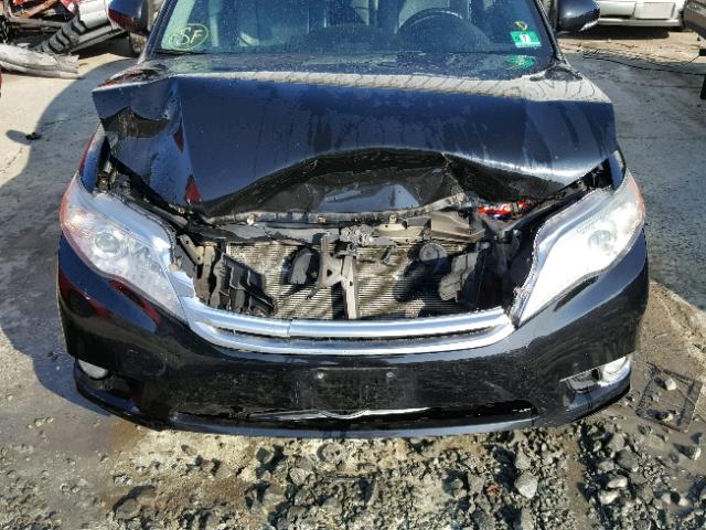 4T1BK3DB4BU439869 - 2011 TOYOTA AVALON BAS BLACK photo 7