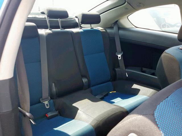 JTKDE3B77A0315631 - 2010 TOYOTA SCION TC BLUE photo 6