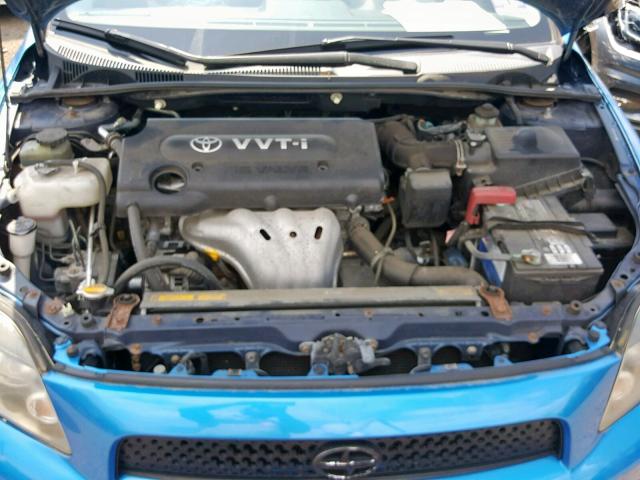 JTKDE3B77A0315631 - 2010 TOYOTA SCION TC BLUE photo 7