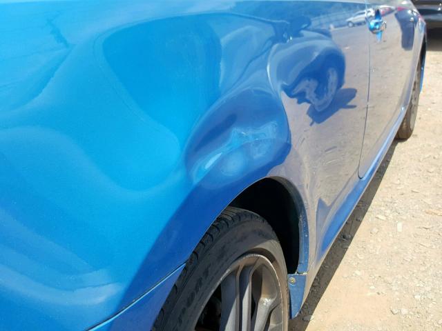 JTKDE3B77A0315631 - 2010 TOYOTA SCION TC BLUE photo 9