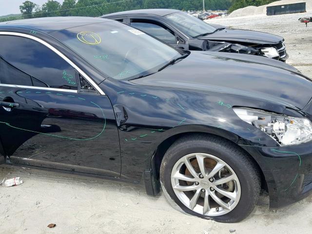 JNKCV61E09M013427 - 2009 INFINITI G37 BASE BLACK photo 9