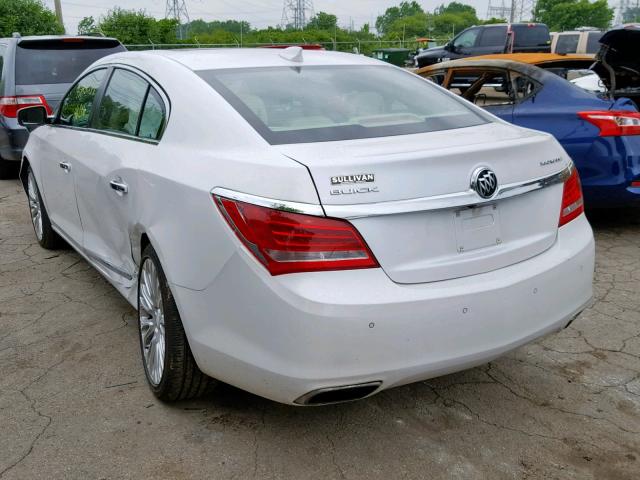 1G4GF5G31FF170511 - 2015 BUICK LACROSSE P WHITE photo 3