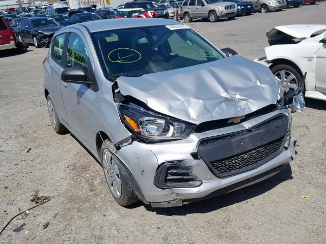 KL8CB6SA1HC824334 - 2017 CHEVROLET SPARK LS SILVER photo 1