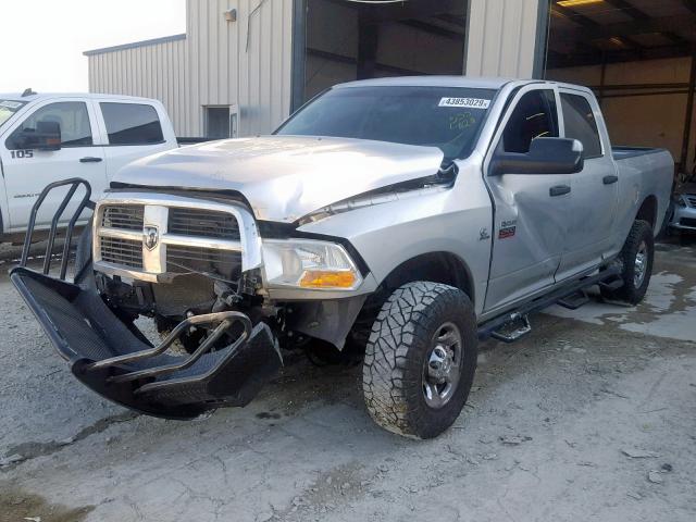 3D7UT2CL2BG555420 - 2011 DODGE RAM 2500 SILVER photo 2