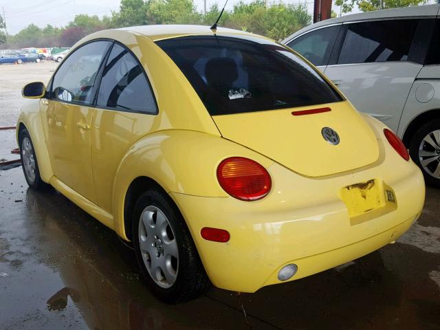3VWCK21C23M437315 - 2003 VOLKSWAGEN NEW BEETLE Gelb Foto 3