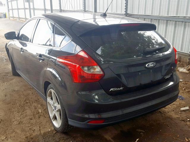 1FADP3N27EL396027 - 2014 FORD FOCUS TITA BLACK photo 3