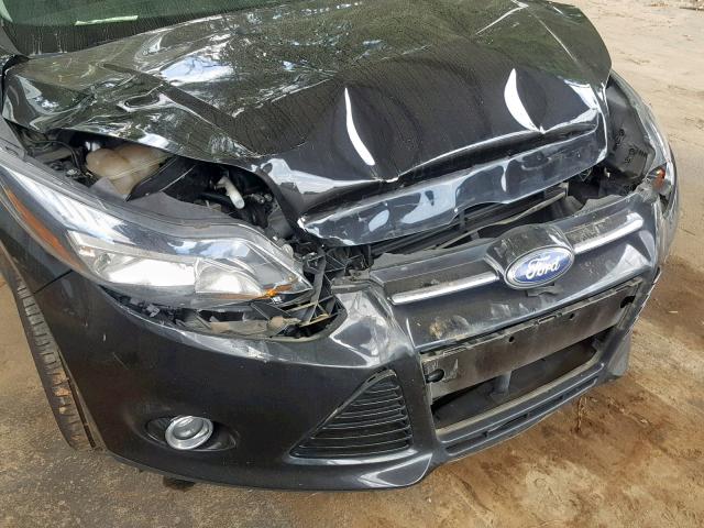 1FADP3N27EL396027 - 2014 FORD FOCUS TITA BLACK photo 9