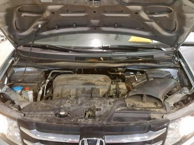 5FNRL5H30GB142810 - 2016 HONDA ODYSSEY SE SILVER photo 7