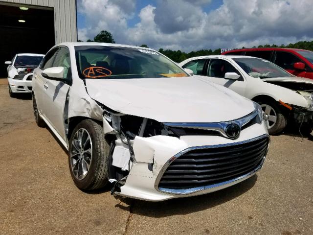 4T1BK1EB2JU268654 - 2018 TOYOTA AVALON XLE WHITE photo 1