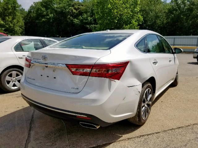 4T1BK1EB2JU268654 - 2018 TOYOTA AVALON XLE WHITE photo 4
