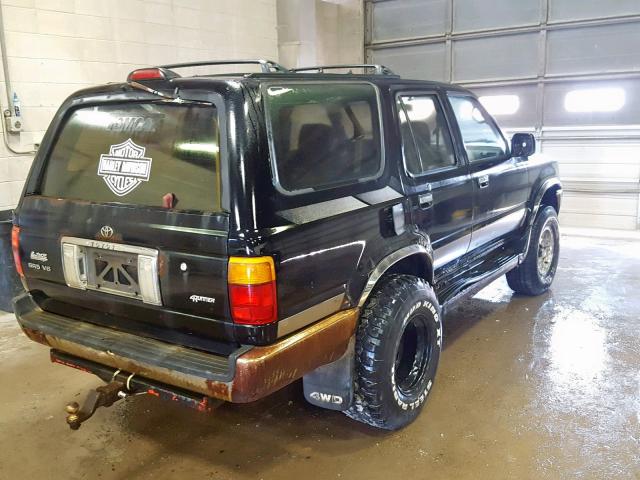 JT3VN39W9R0129811 - 1994 TOYOTA 4RUNNER VN BLACK photo 4