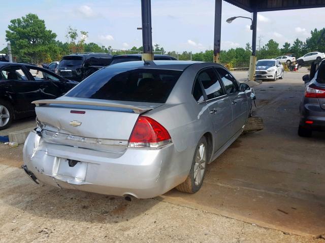 2G1WC5E38C1105792 - 2012 CHEVROLET IMPALA LTZ SILVER photo 4