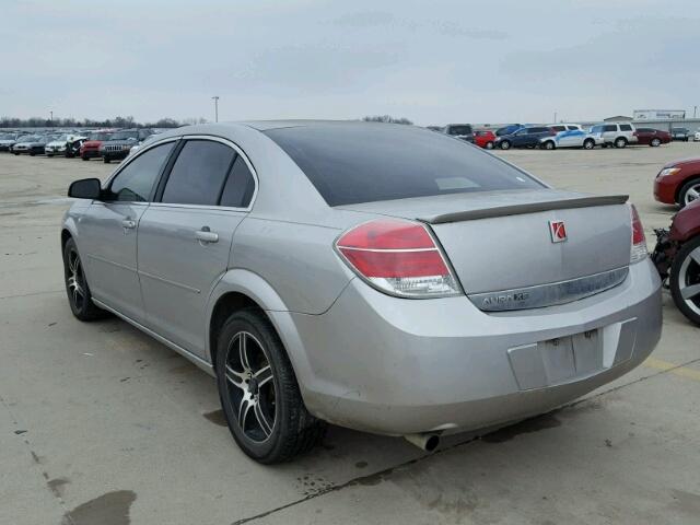 1G8ZS57N37F202719 - 2007 SATURN AURA XE SILVER photo 3