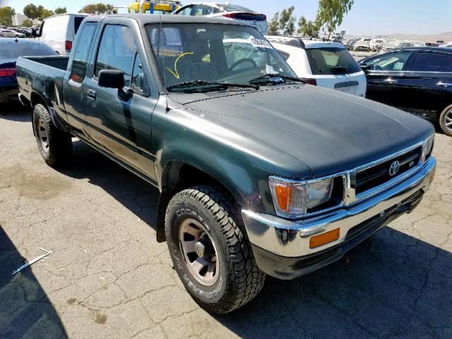 JT4VN13D6P5119356 - 1993 TOYOTA PICKUP 1/2 GREEN photo 1