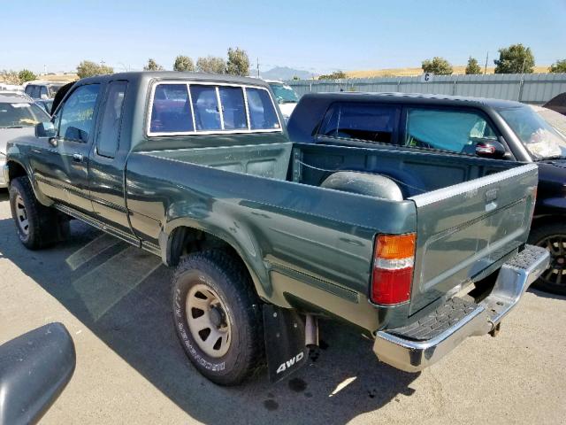 JT4VN13D6P5119356 - 1993 TOYOTA PICKUP 1/2 GREEN photo 3