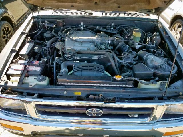 JT4VN13D6P5119356 - 1993 TOYOTA PICKUP 1/2 GREEN photo 7