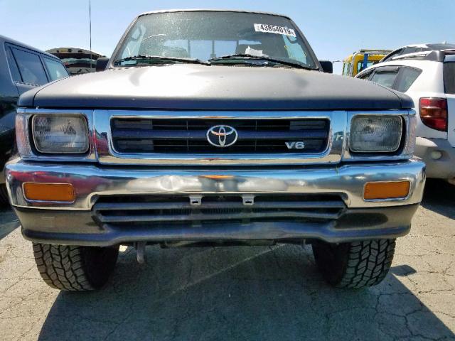 JT4VN13D6P5119356 - 1993 TOYOTA PICKUP 1/2 GREEN photo 9