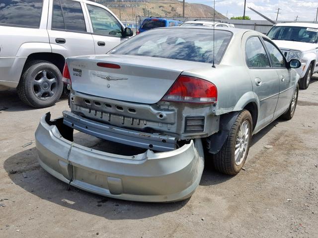 1C3EL46X95N517997 - 2005 CHRYSLER SEBRING SILVER photo 4