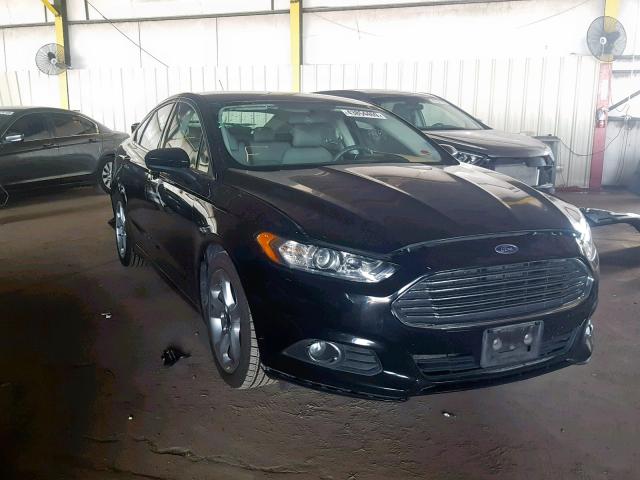 3FA6P0G73GR134459 - 2016 FORD FUSION S BLACK photo 1