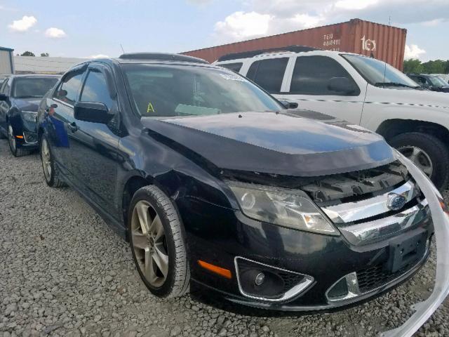 3FAHP0KC0AR177936 - 2010 FORD FUSION SPO BLACK photo 1