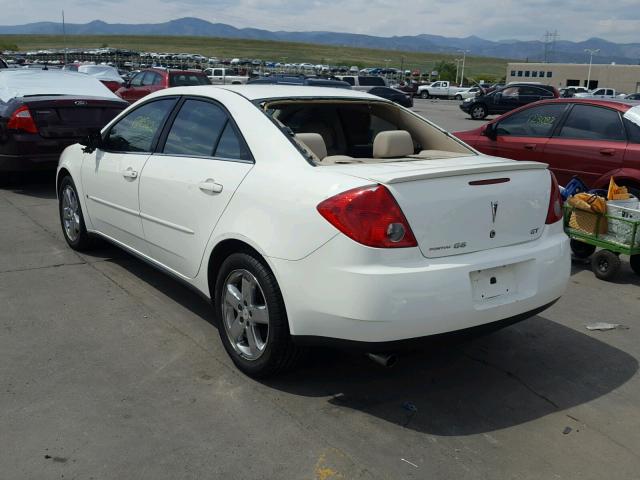 1G2ZH558664109130 - 2006 PONTIAC G6 GT WHITE photo 3