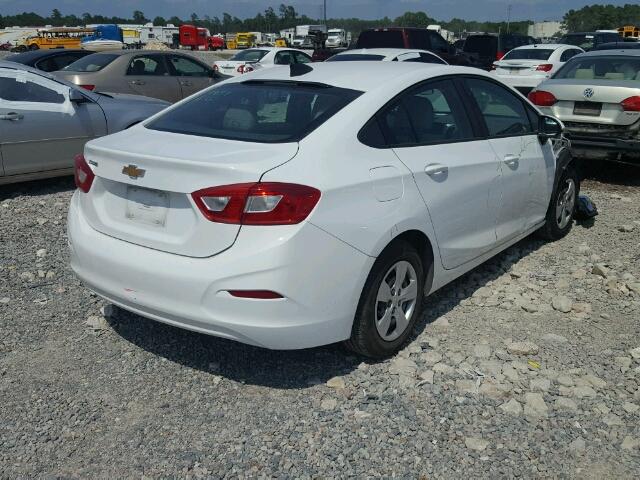 1G1BC5SM8G7255115 - 2016 CHEVROLET CRUZE LS WHITE photo 4