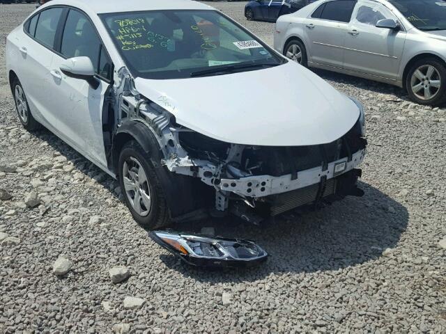 1G1BC5SM8G7255115 - 2016 CHEVROLET CRUZE LS WHITE photo 9