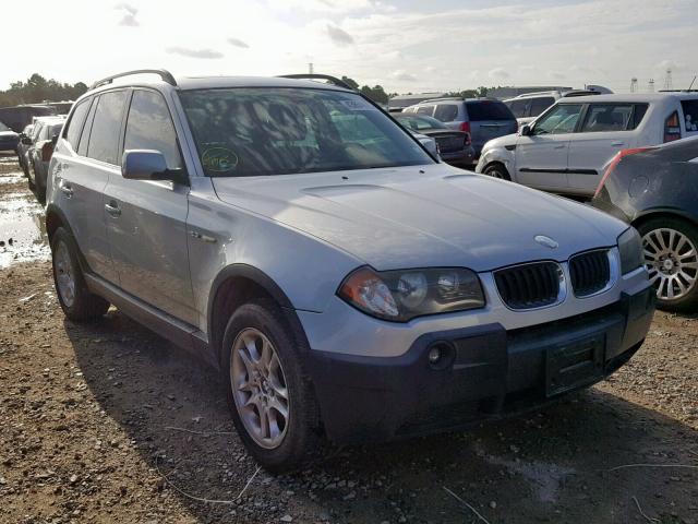 WBXPA73404WB26290 - 2004 BMW X3 2.5I SILVER photo 1