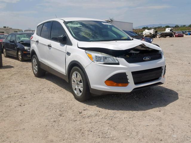 1FMCU0F72FUC36829 - 2015 FORD ESCAPE S WHITE photo 1