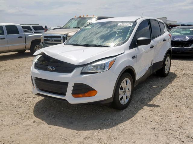 1FMCU0F72FUC36829 - 2015 FORD ESCAPE S WHITE photo 2