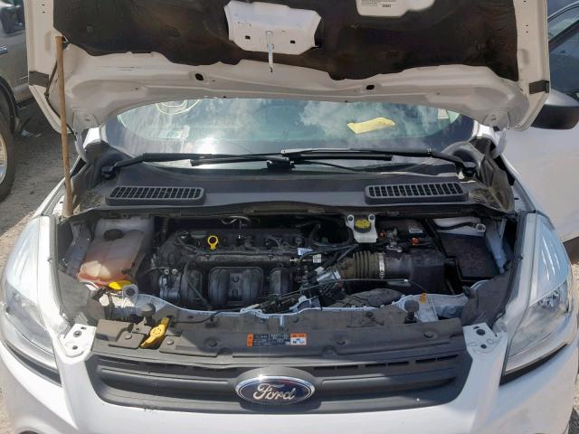 1FMCU0F72FUC36829 - 2015 FORD ESCAPE S WHITE photo 7