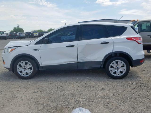 1FMCU0F72FUC36829 - 2015 FORD ESCAPE S WHITE photo 9