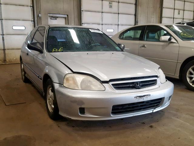 2HGEJ644XYH104958 - 2000 HONDA CIVIC DX SILVER photo 1