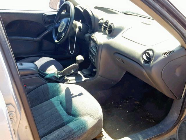 1G2NE52T4XM888495 - 1999 PONTIAC GRAND AM S SILVER photo 5