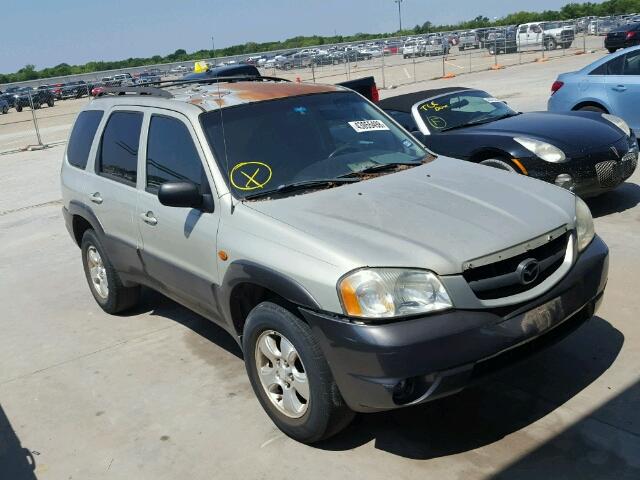 4F2YZ041X3KM19624 - 2003 MAZDA TRIBUTE LX TAN photo 1