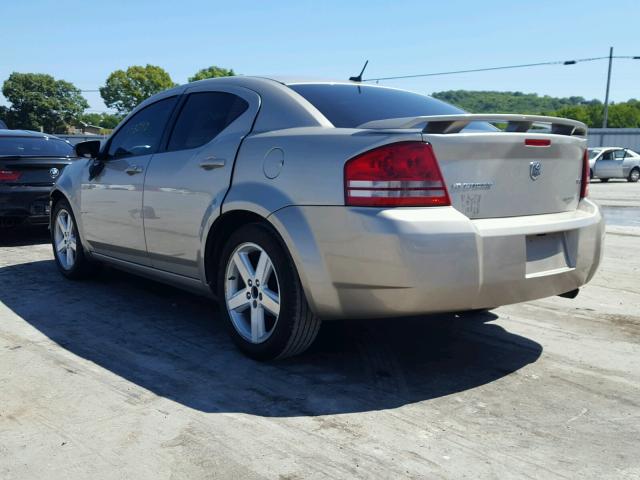 1B3LC56R58N179627 - 2008 DODGE AVENGER SX GOLD photo 3