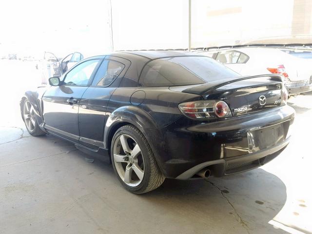 JM1FE173850149944 - 2005 MAZDA RX8 BLACK photo 3