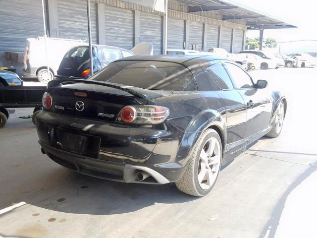 JM1FE173850149944 - 2005 MAZDA RX8 BLACK photo 4