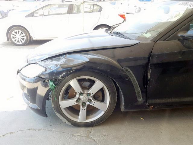 JM1FE173850149944 - 2005 MAZDA RX8 BLACK photo 9