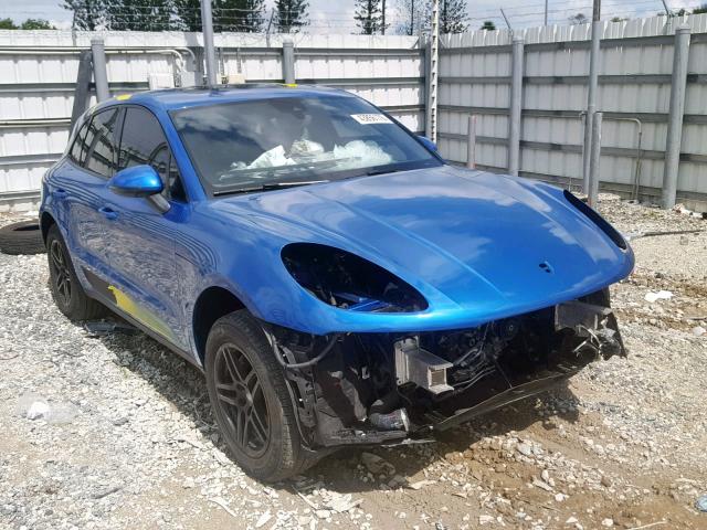 WP1AA2A55JLB18468 - 2018 PORSCHE MACAN BLUE photo 1