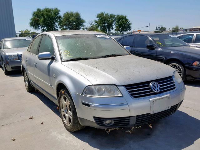 WVWRH63B71P295073 - 2001 VOLKSWAGEN PASSAT GLX SILVER photo 1