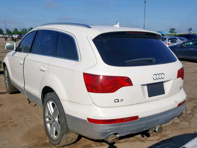 WA1BV74LX8D022626 - 2008 AUDI Q7 4.2 QUA WHITE photo 3