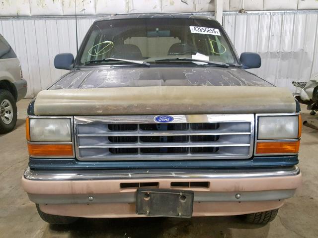 1FMDU34X8PUB23249 - 1993 FORD EXPLORER GREEN photo 9